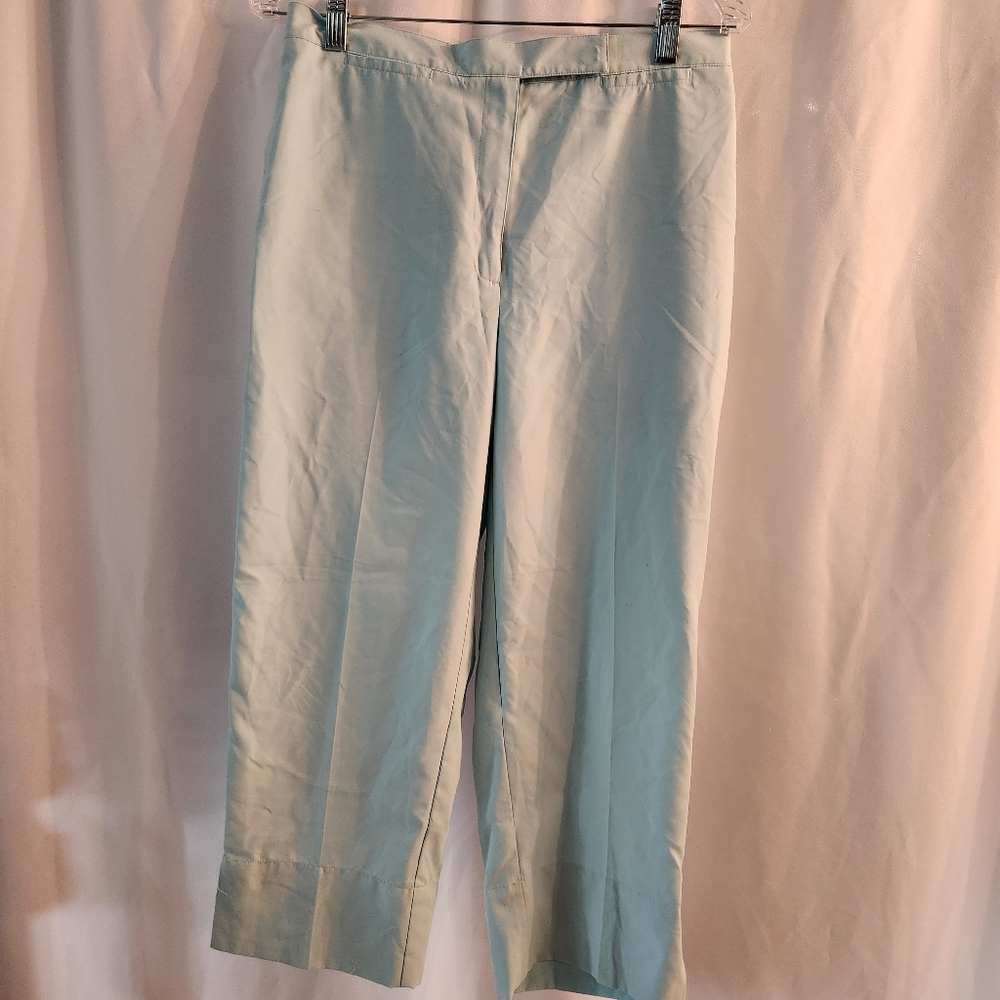 Liz Golf Pants Women’s Size 10 Baby Blue Golf Pants Cropped Anissa